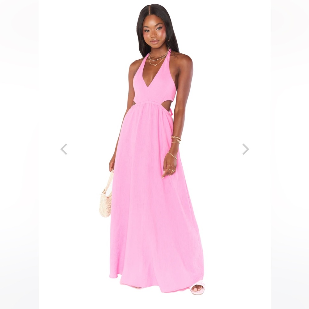 Small Show Me Your MuMu MARISOL MAXI DRESS